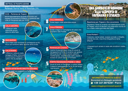 Brochure escursione Favignana ITA